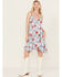 Image #1 - Ariat Women's Western Aloha Mini Dress, Cream/brown, hi-res
