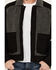 Image #3 - Brothers and Sons Men's Warren Blanket Sherpa Jacket, Black, hi-res