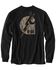 Image #1 - Carhartt Men's FR Force&reg; Irvine Wrench Bolt Long Sleeve Work Pocket T-Shirt, Black, hi-res