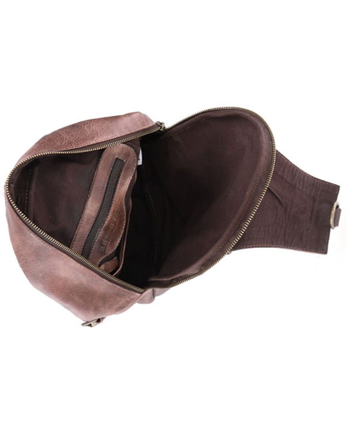 Image #4 - Bed Stu Women's Beau Sling Bag, Mahogany, hi-res