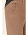 North River Men's Rough Ridge Chino Regular Fit Pants , Dark Brown, hi-res