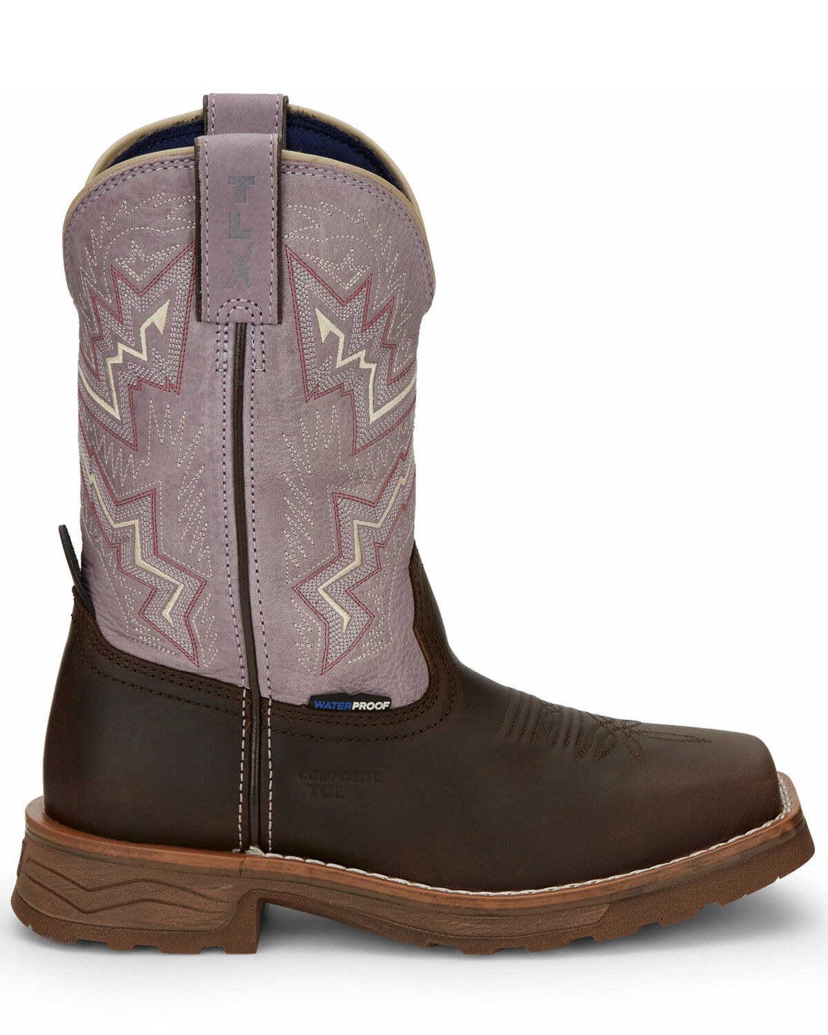 Tony lama women's waterproof comp toe work boots clearance