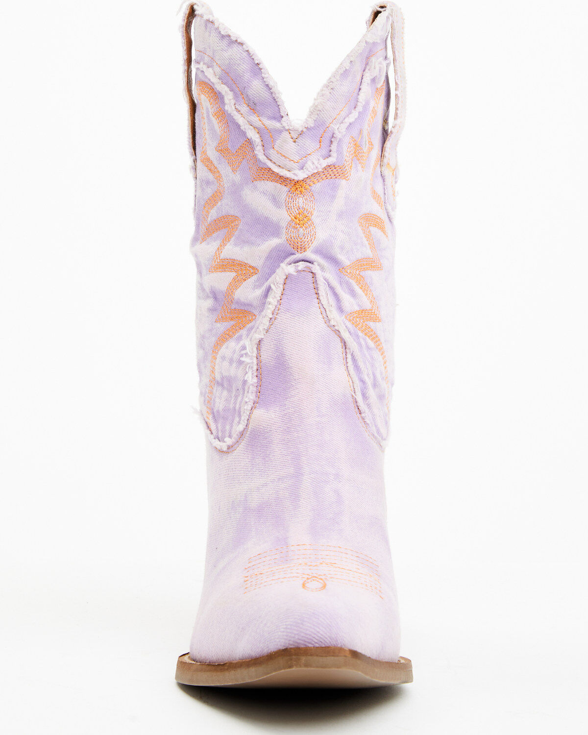 Image #4 - Dingo Women's Y'all Need Dolly Western Boots - Snip Toe, Purple, hi-res