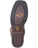 Dan Post Men's Ferrier Pull On Work Boots - Square Toe , Tan, hi-res