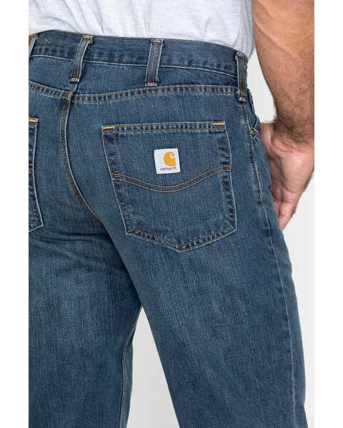Image #7 - Carhartt Workwear Men's Relaxed Fit Holter Jeans, Dark Stone, hi-res