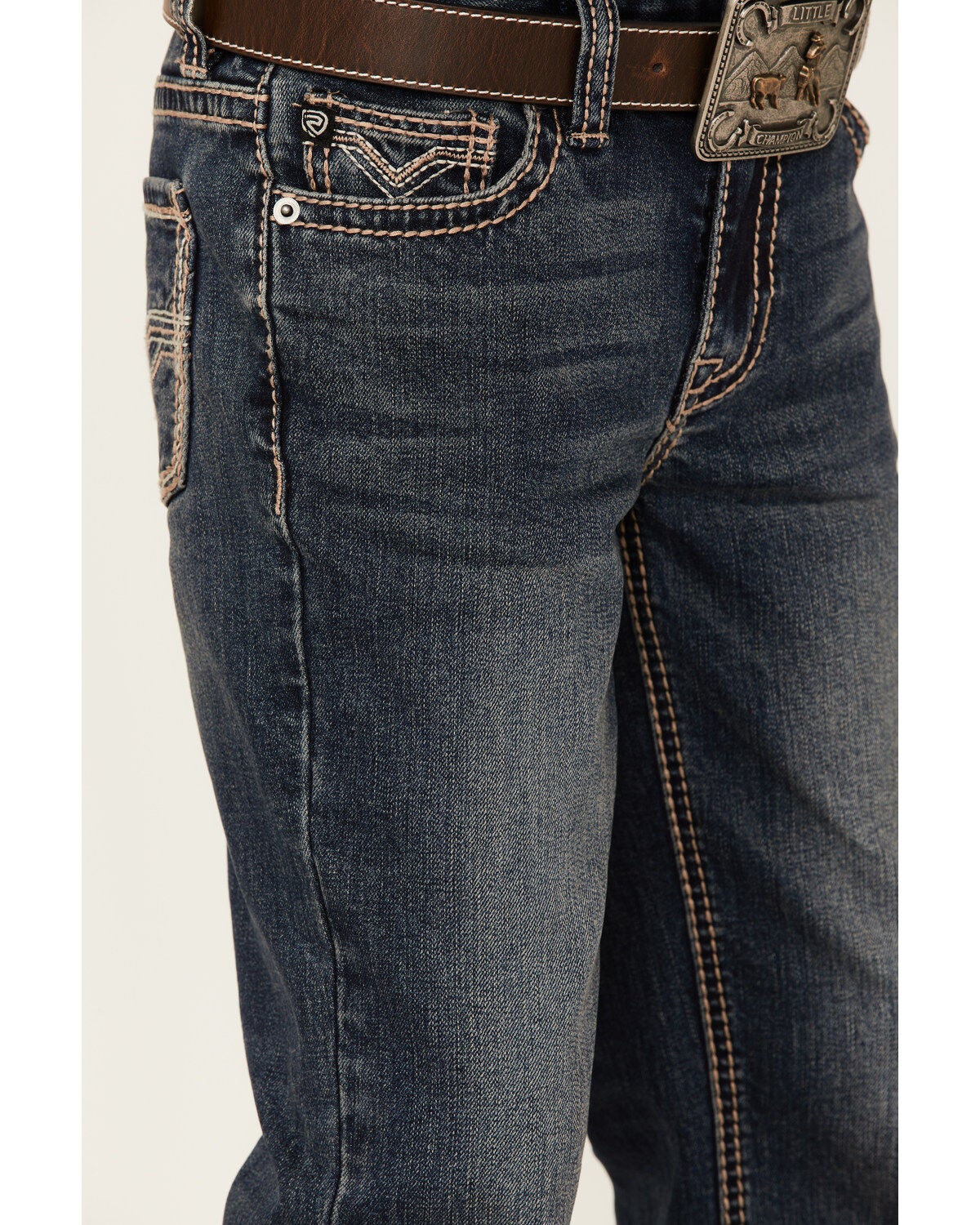 Rock \u0026 Roll Denim Boys' Rock Bootcut 
