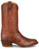 Image #2 - Tony Lama Men's Marco Western Boots - Round Toe, Cognac, hi-res