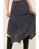 Image #2 - Originality Women's Handkerchief Hem Lace Midi Skirt, Navy, hi-res