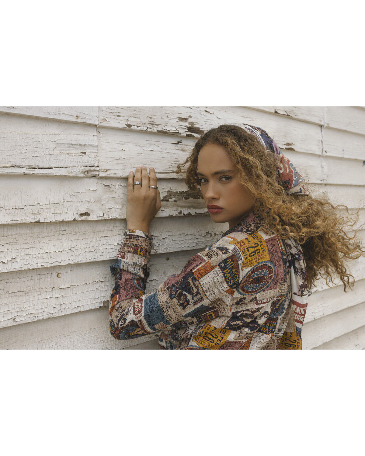 Image #2 - Idyllwind Women's Rodeo Ticket Featherlight Long Sleeve Snap Western Shirt, Cream, hi-res