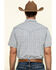 Image #2 - Cody James Men's Chevron Floral Print Short Sleeve Western Shirt - Big , , hi-res