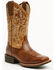 Image #1 - Shyanne Women's Sheridan Performance Western Boots - Broad Square Toe, Cognac, hi-res