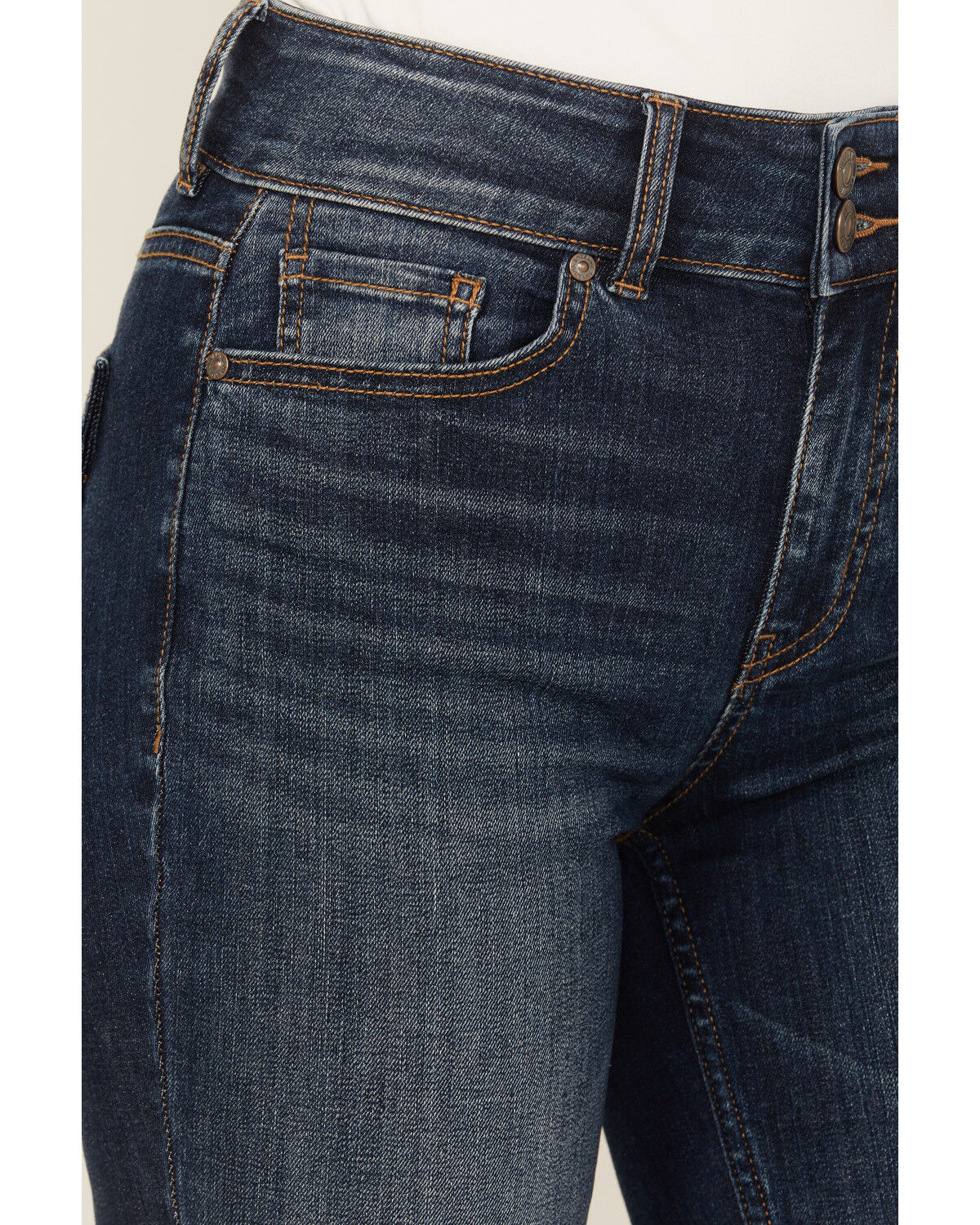 Shyanne Women's Rhine High Rise Dark Wash Bootcut Stretch