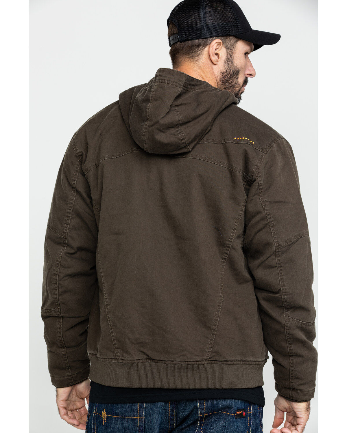 Image #2 - Ariat Men's Wren Rebar Washed Dura Canvas Insulated Work Coat - Big & Tall, , hi-res