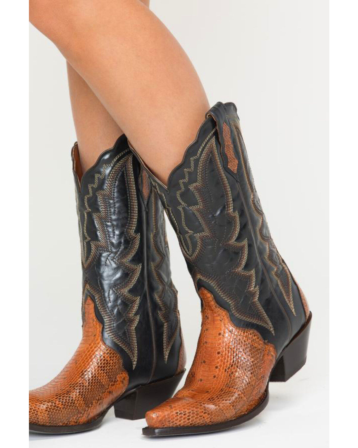 water snake cowboy boots