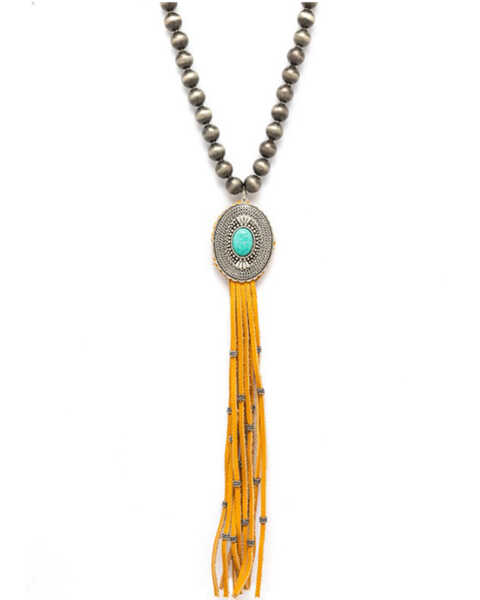 Cowgirl Confetti Women's Star Light Necklace, Silver, hi-res