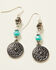 Image #3 - Shyanne Women's Shimmer Concho Tassel Jewelry Set - 2 Piece, Silver, hi-res
