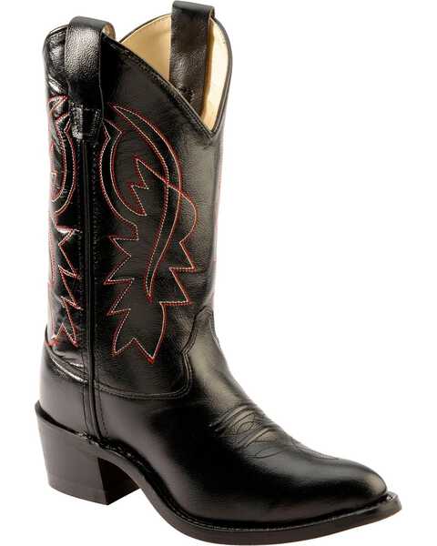 Cody James® Kid's Western Boots, Black, hi-res