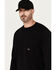 Image #4 - Ariat Men's Black Rebar Workman Back Graphic Long Sleeve Work Pocket T-Shirt, Black, hi-res