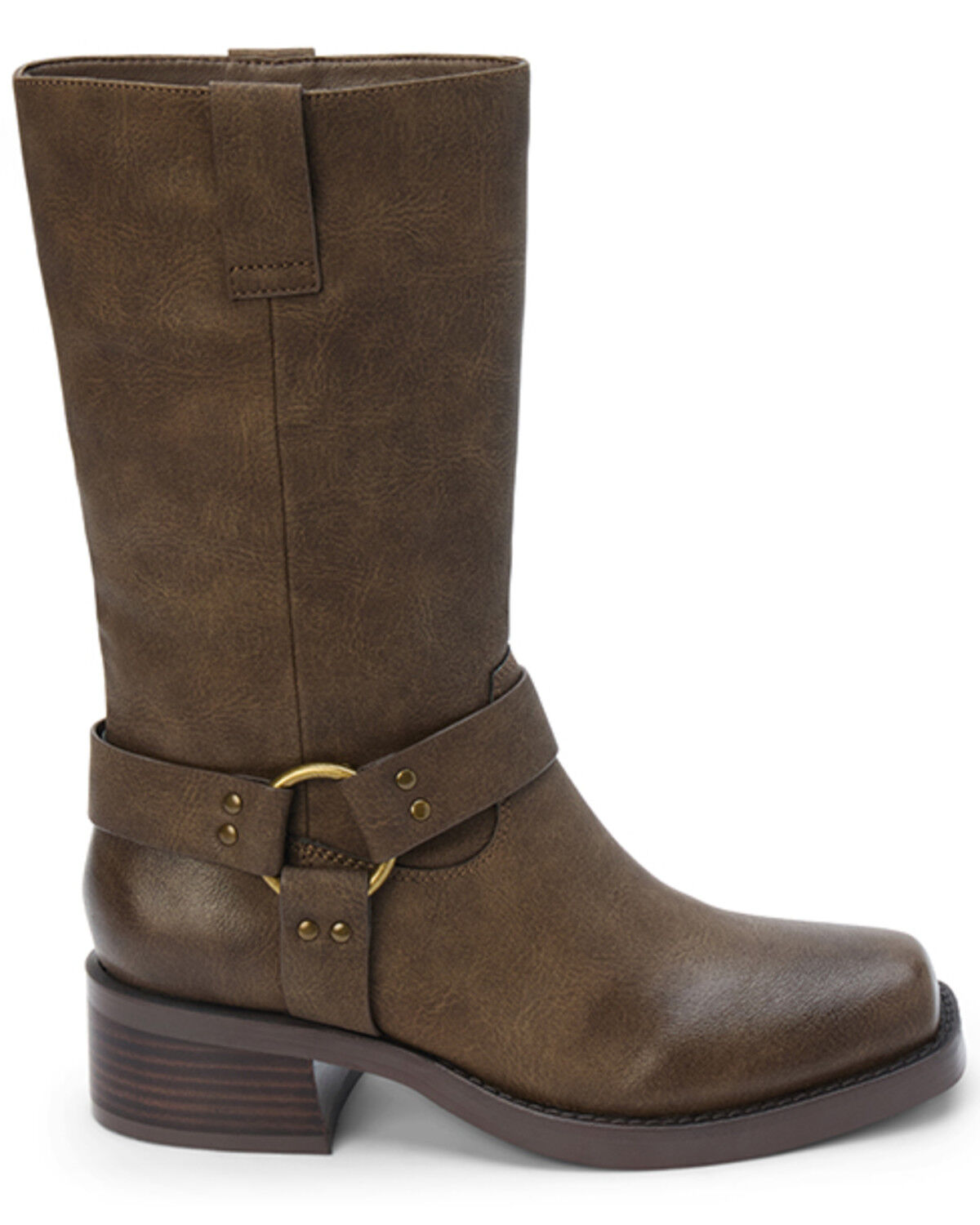 Image #2 - Matisse Women's Autumn Harness Boots - Square Toe, Coffee, hi-res