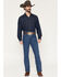 Image #1 - Wrangler Men's 936 Cowboy Cut Slim Fit Prewashed Jeans, Stonewash, hi-res