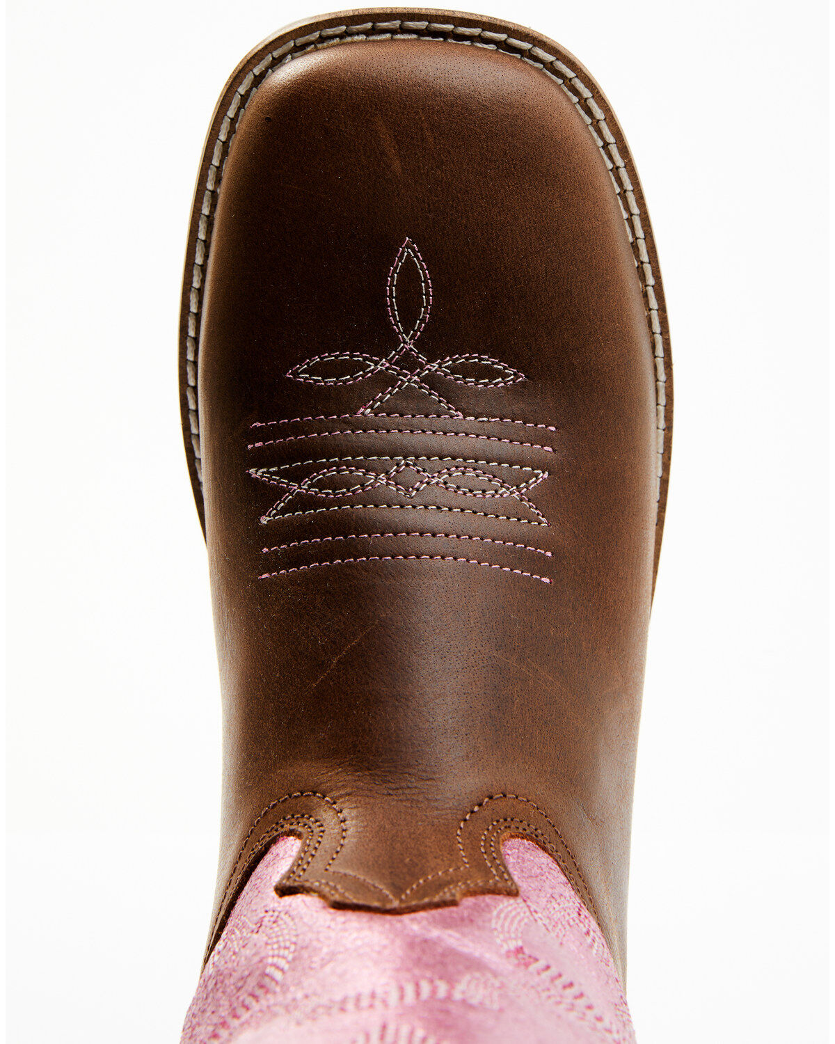 Image #6 - Shyanne Girls' Miss Molly Western Boots - Broad Square Toe, Pink, hi-res