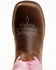Shyanne Girls' Miss Molly Western Boots - Broad Square Toe, Pink, hi-res