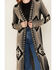 Image #3 - Rock & Roll Denim Women's Southwestern Print Duster Cardigan, Black, hi-res