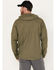 Image #4 - Hawx Men's UPF Long Sleeve Hooded Work Shirt, Green, hi-res