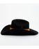 Image #3 - Idyllwind Women's Terranova Felt Cowboy Hat, Black, hi-res