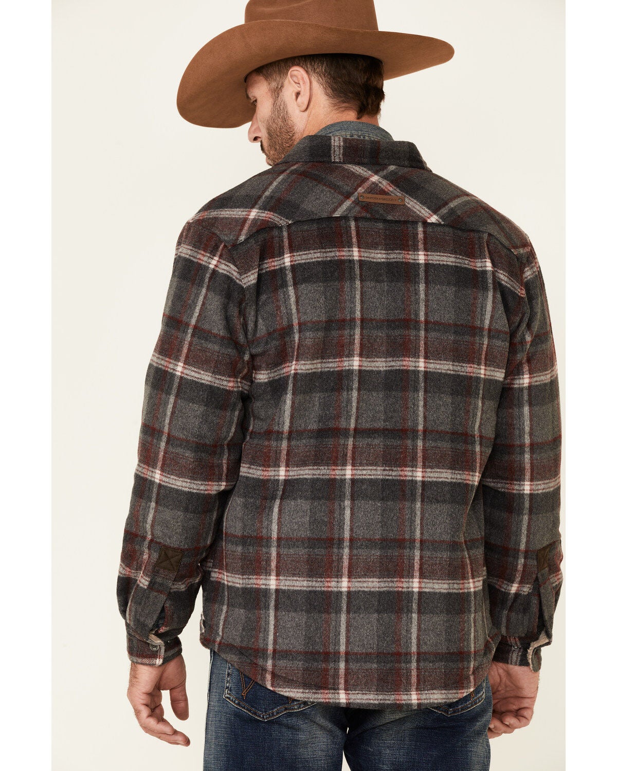 plaid western jacket