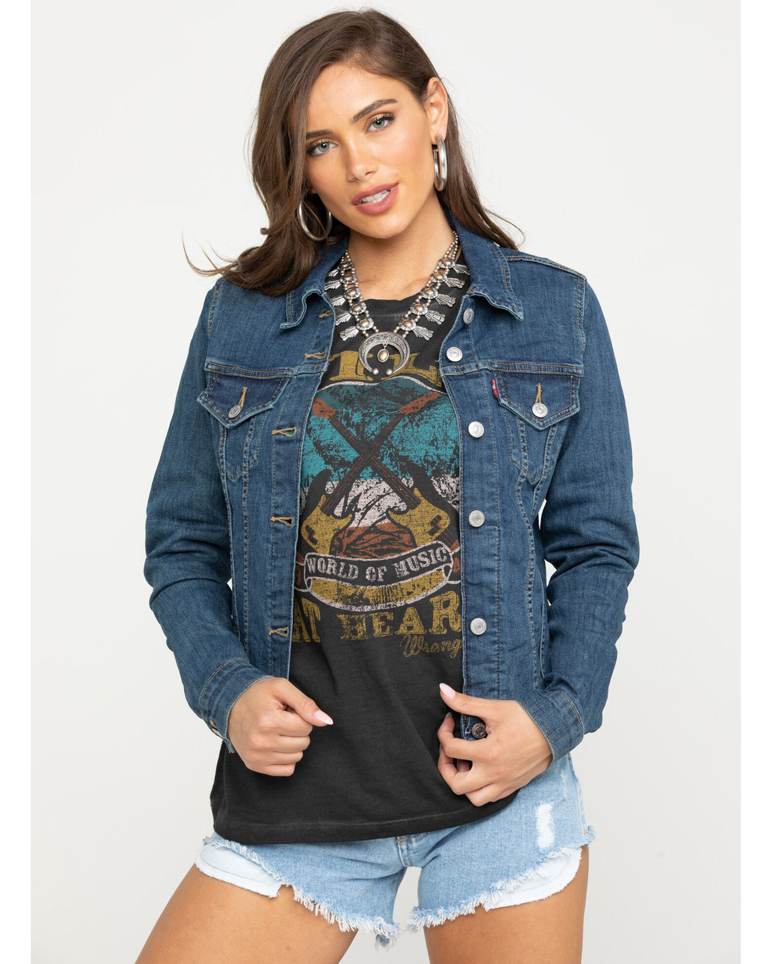 Levi's Women's Sweet Jane Original Trucker Denim Jacket | Boot Barn