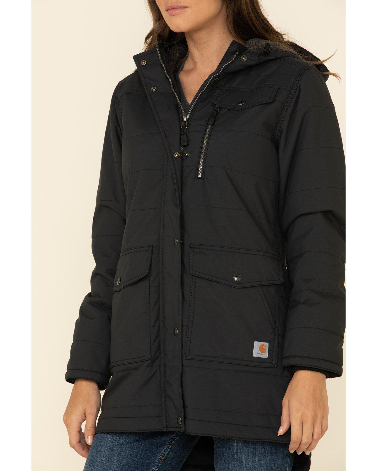 Carhartt women's utility coat stores Clearance