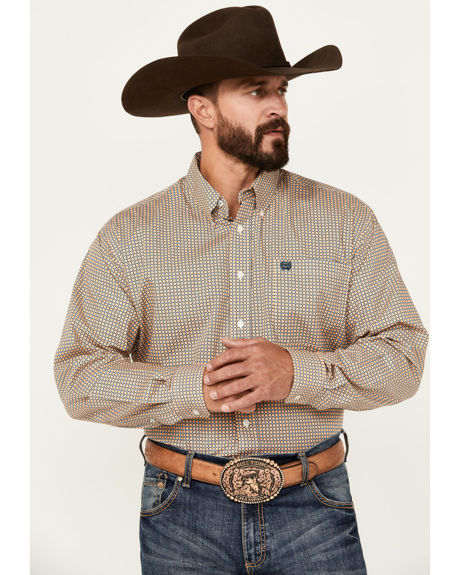 Yellow cinch shirt best sale
