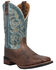 Laredo Men's Bisbee Western Boots - Broad Square Toe, Brown, hi-res