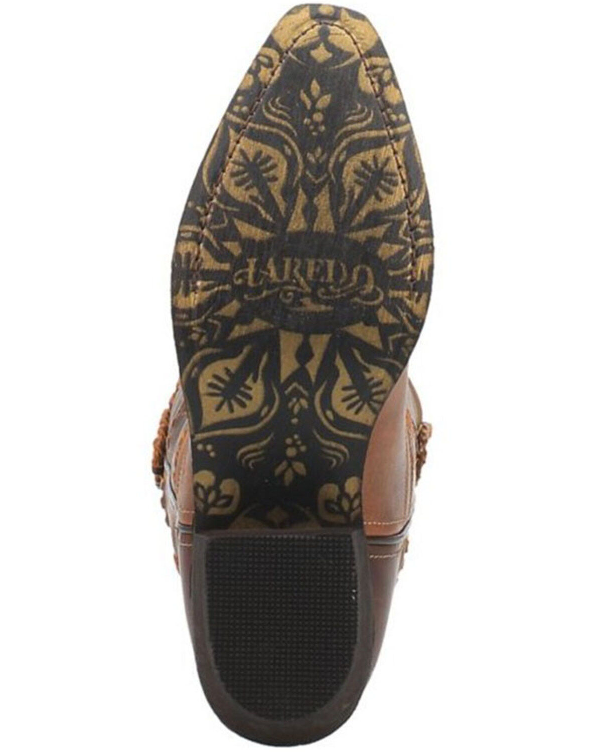 Image #7 - Laredo Women's Whiskey Run Western Boots - Snip Toe, Cognac, hi-res