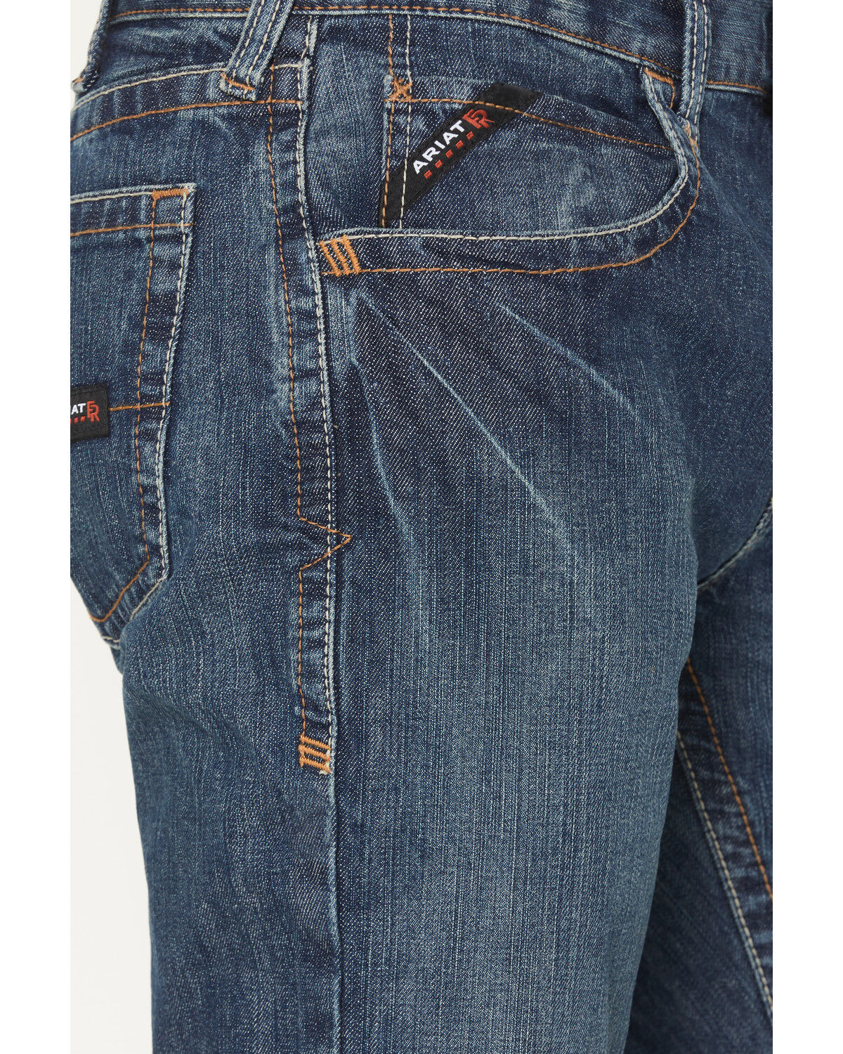 Image #3 - Ariat Men's Flame Resistant Flint M3 Loose Fit Jeans, Denim, hi-res