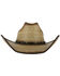 Cody James® Men's Ponderosa Straw Hat, Natural, hi-res