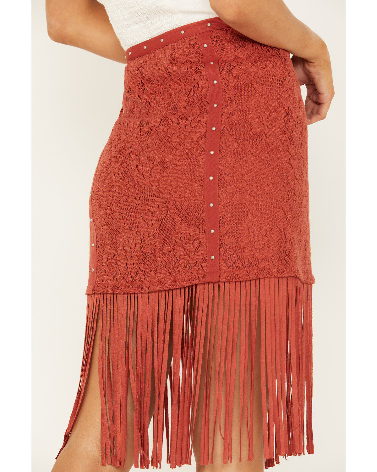fringe skirt