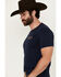 Image #4 - Pendleton Men's Rectangle Logo Short Sleeve Graphic T-Shirt, Dark Blue, hi-res