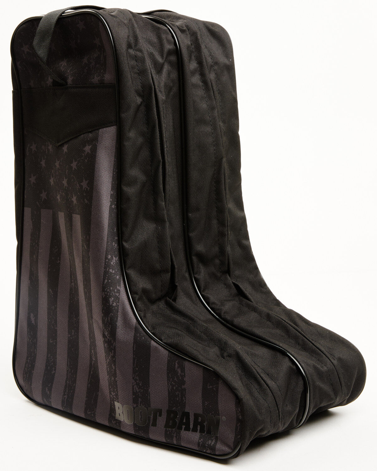 Boot Barn American Flag Boot Bag, Black, hi-res