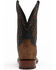 Image #5 - Dan Post Men's Bay Apache Ostrich Western Boots - Wide Square Toe, , hi-res