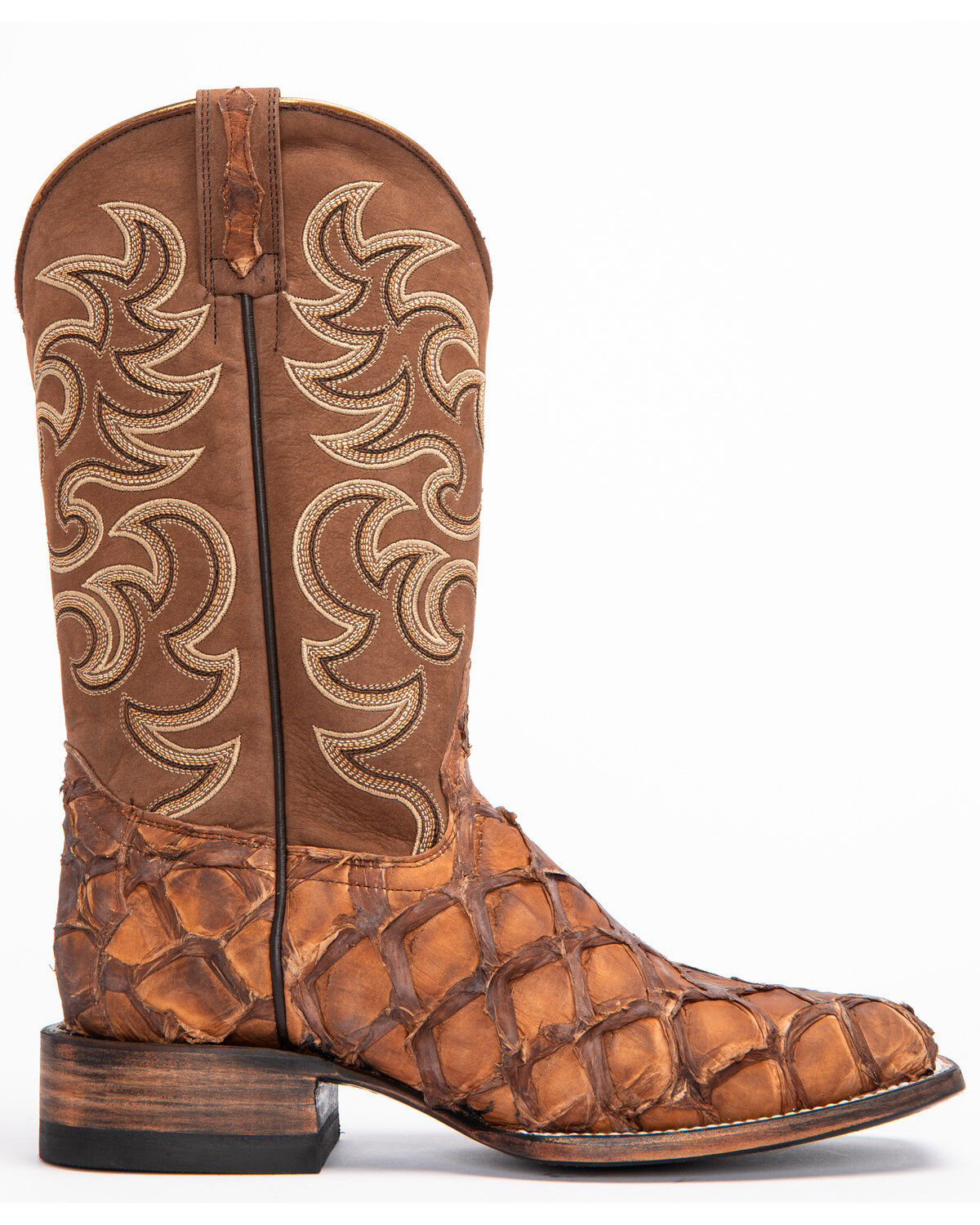 Image #2 - Shyanne Women's Exotic Pirarucu Western Boots - Square Toe, , hi-res