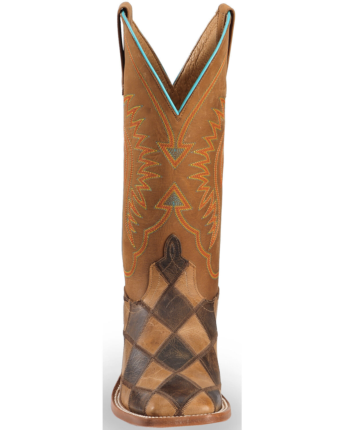 Image #10 - Horse Power by Anderson Bean Men's Patchwork Boots, Brown, hi-res