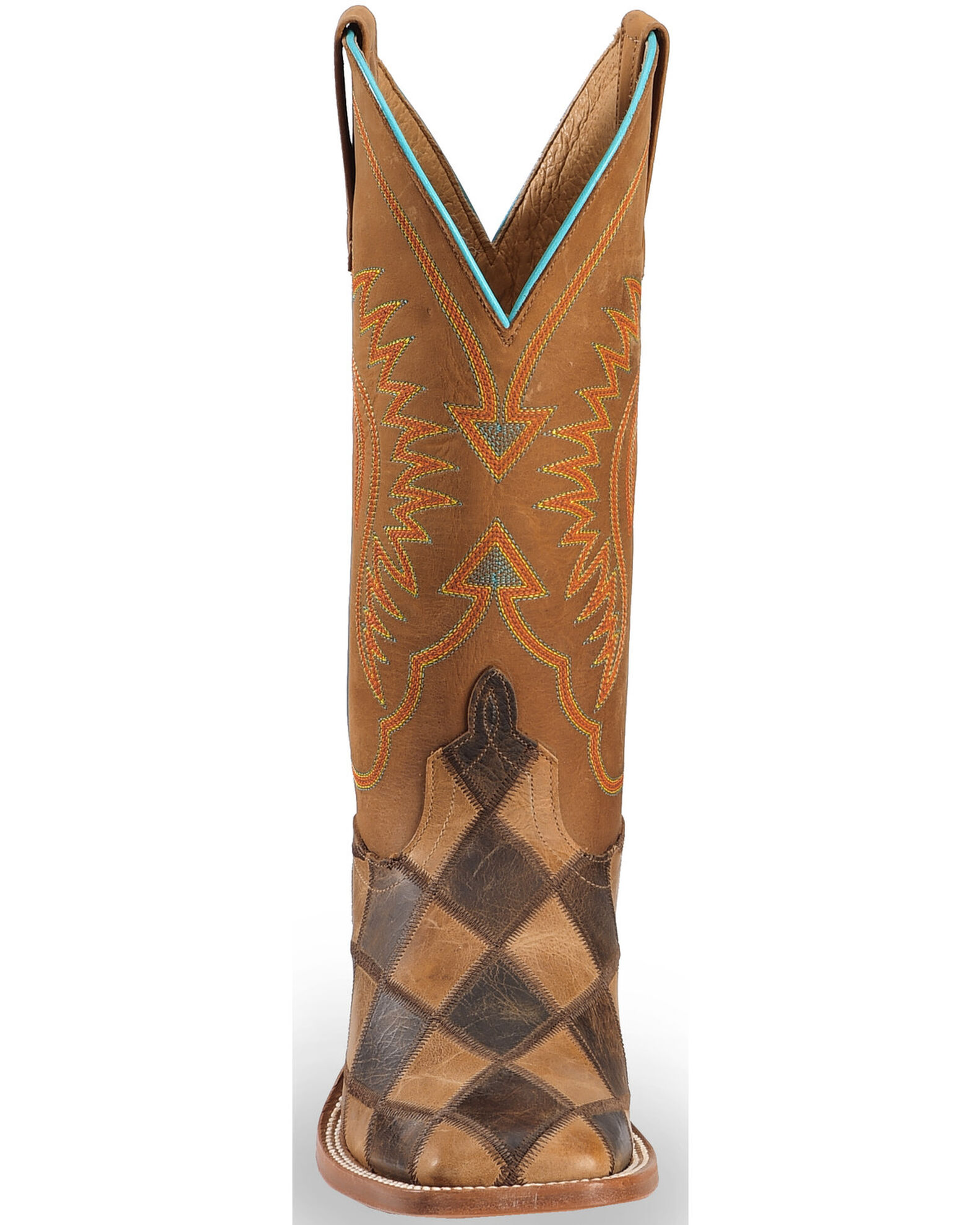 Image #10 - Horse Power by Anderson Bean Men's Patchwork Boots, Brown, hi-res
