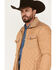 Kimes Ranch Men's Skink Quilted Jacket, Camel, hi-res