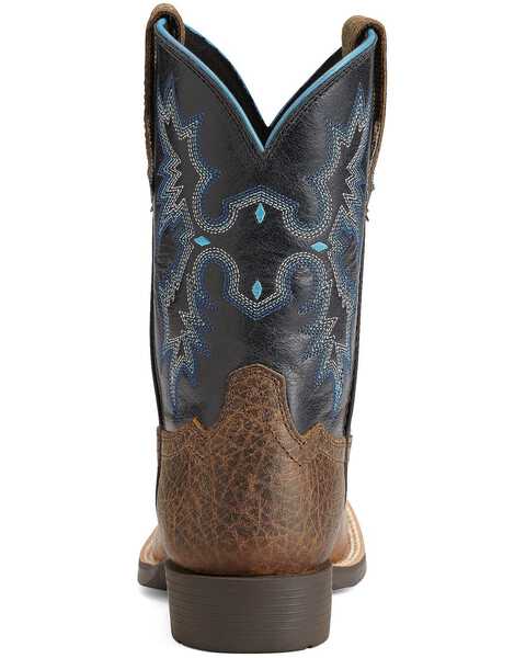 Ariat Youth Boys' Tombstone Western Boots - Broad Square Toe, Earth, hi-res