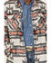 Rock & Roll Denim Southwestern Print Shirt Jacket, Natural, hi-res