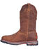 Dan Post Men's Journeyman Waterproof Western Work Boots - Composite Toe, Brown, hi-res