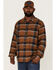 Image #1 - Pendleton Men's Linen Large Plaid Long Sleeve Button Down Western Shirt, Brown, hi-res