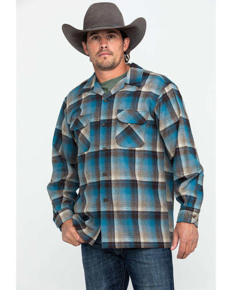 Pendleton Men's Original Board Flannel Shirt Jacket Boot Barn